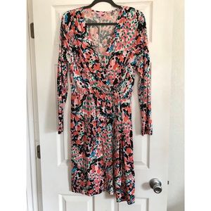 EUC Lilly Pulitzer Faux Wrap Dress